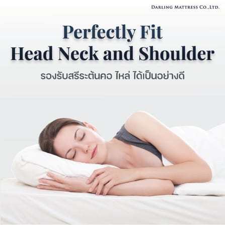 หมอนหนุน DARLING MATTRESS รุ่นขนห่านเทียมนาโนเจล_4